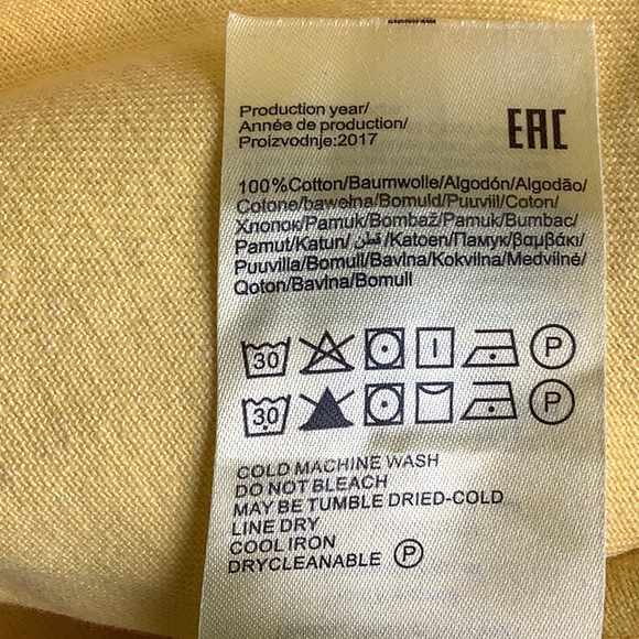 Vero Moda yellow oversized denim jacket size L - Picture 12 of 12